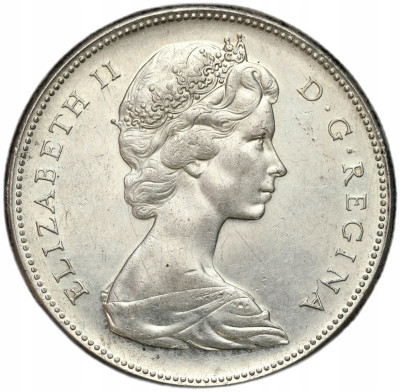 Kanada. 1 dolar 1967, 100-lecie Kanady – SREBRO