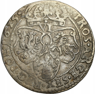 Zygmunt III Waza. Szóstak (6 groszy) 1625 Kraków