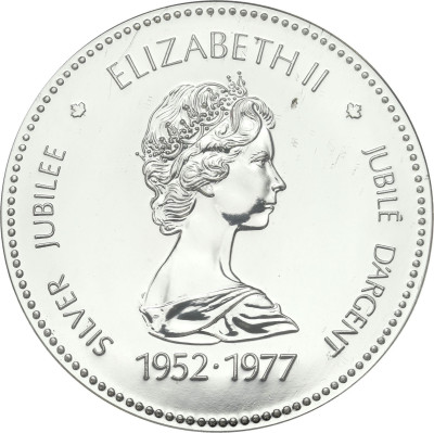 Kanada 1 dolar 1977 koronacja Elżbiety II – SREBRO