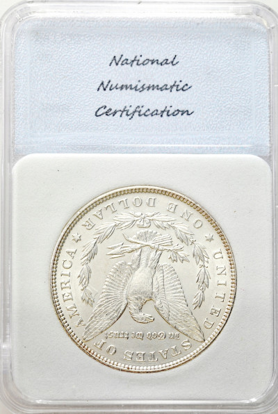 USA 1 dolar 1887 NNC MS65 - SREBRO