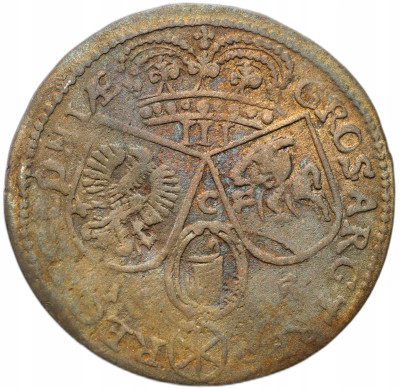 Jan III Sobieski (1674–1696). Trojak 1685?, Kraków – RZADKI
