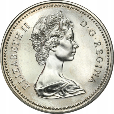 Kanada. 1 dolar 1973, 100 lat Policji Konnej – SREBRO