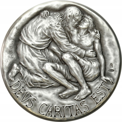 Watykan. Medal Benedykt XVI – SREBRO
