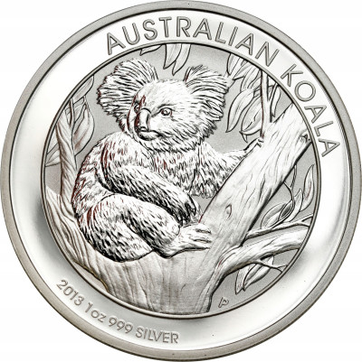 Australia 1 dolar 2013 koala SREBRO uncja