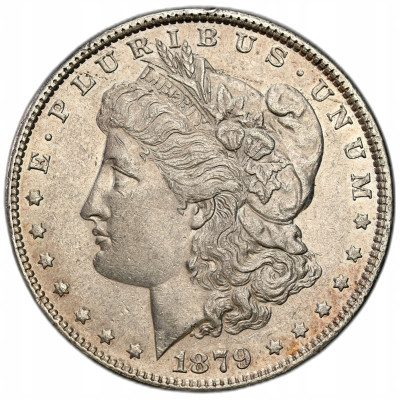 USA - Liberty 1 Dolar 1879 Filadelfia - SREBRO