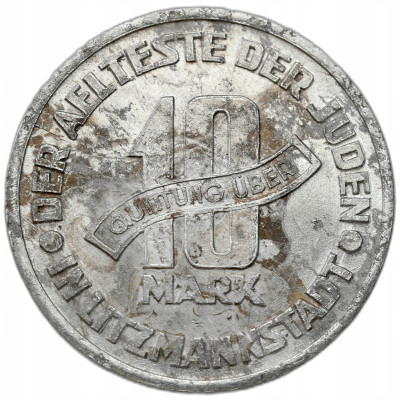 Getto Łódź. 10 Marek 1943 aluminium