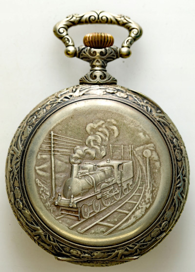 Antyczny szwajcarski zegarek kieszonkowy Regulator Goliath
