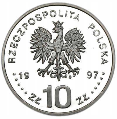 10 złotych 1997 Śmierć św. Wojciecha – SREBRO