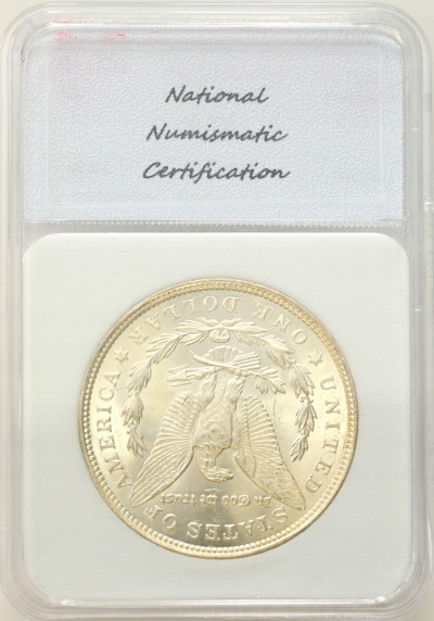 USA 1 dolar 1921 Filadelfia NNC MS65 - SREBRO