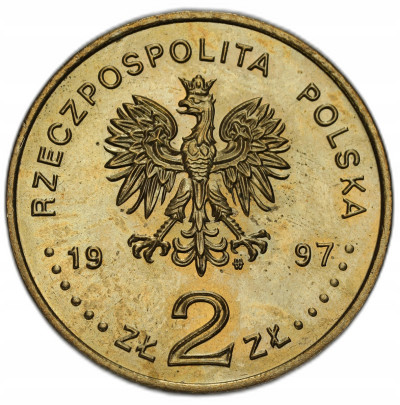 2 złote GN 1997 Stefan Batory - RZADSZE - PIĘKNE