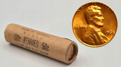 USA. 1 cent 1968 – RULON BANKOWY