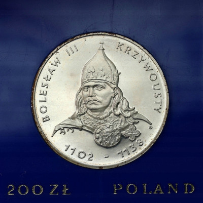 200 złotych 1982 Krzywousty – SREBRO