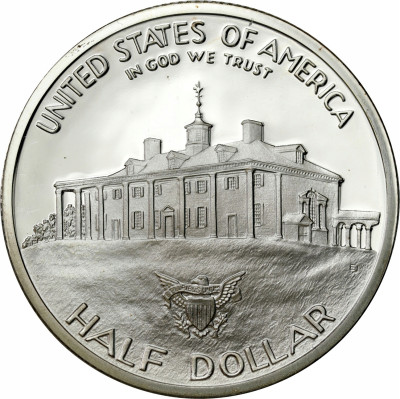 USA. 1/2 dolara 1982 George Washington – SREBRO