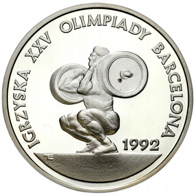 200.000 złotych 1991 Olimpiada Barcelona - Siłacz – SREBRO