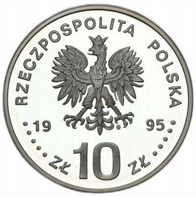 10 złotych 1995 Ateny Atlanta – SREBRO