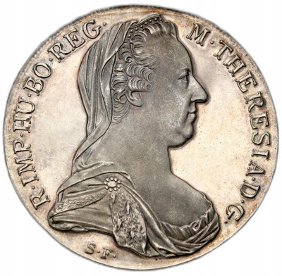 Austria. 1 talar 1780 Maria Teresa (NOWE BICIE) – SREBRO