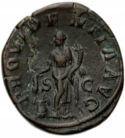 Cesarstwo Rzymskie. Aleksander Sewer (222–235). Sestercja 232, Rzym