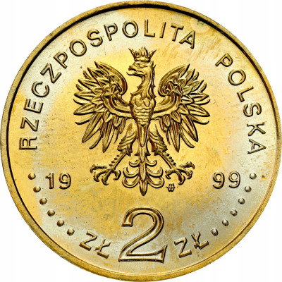 2 złote 1999 wstąpienie Polski do NATO – PIĘKNE