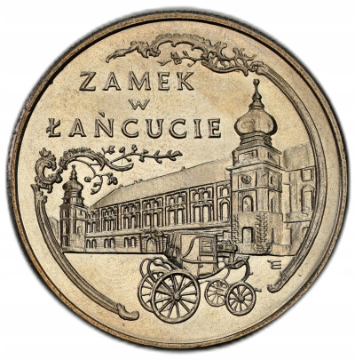 20.000 złotych 1993 Zamek w Łańcucie – PIĘKNE