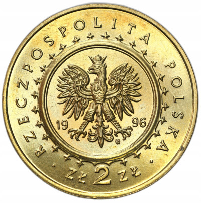 2 złote 1996 Zamek w Lidzbarku Warmińskim – RZADSZE