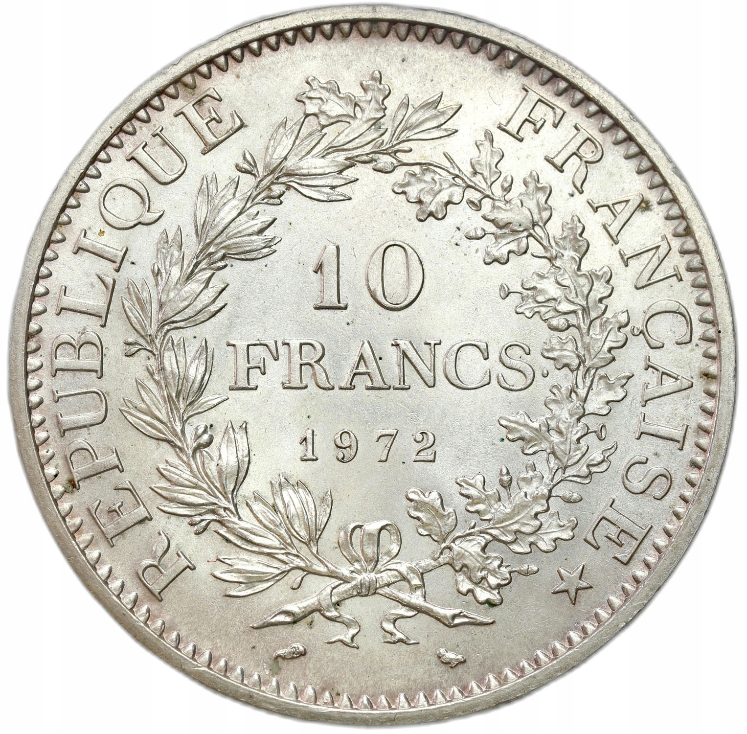 Francja 10 franków 1972 – SREBRO | archiwum.niemczyk.pl