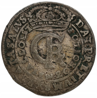 Jan II Kazimierz. Tymf (złotówka) 1666, Bydgoszcz