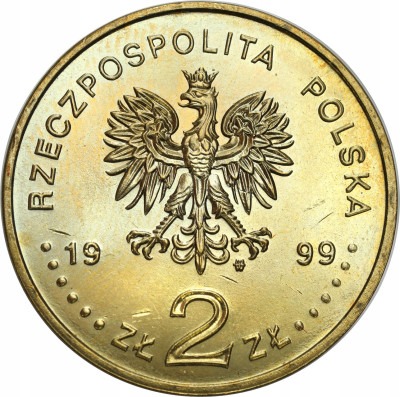 2 złote 1999 wstąpienie Polski do NATO – MENNICZE