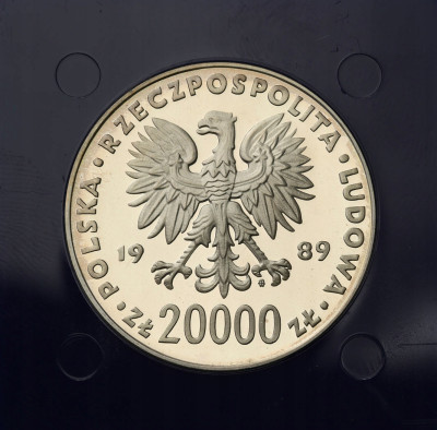 20.000 złotych 1989 Mistrzostwa Świata Włochy - SREBRO