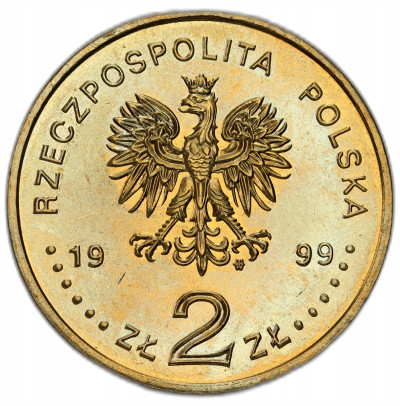 2 złote 1999 wstąpienie Polski do NATO – MENNICZE