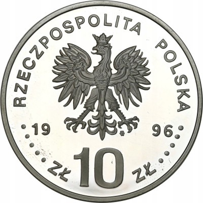 10 złotych 1996 Mazurek Dąbrowskiego – SREBRO