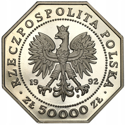 50.000 złotych 1992 Virtutti Militari