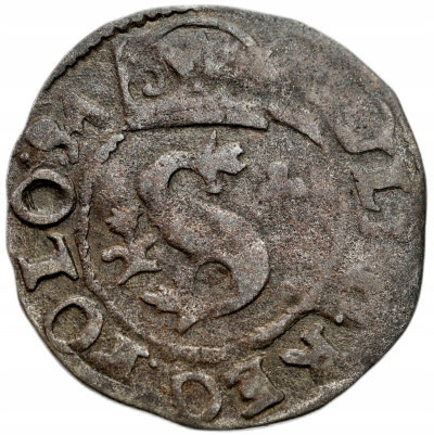 Zygmunt III Waza. Szeląg 1597, Wschowa - NIENOTOWANY