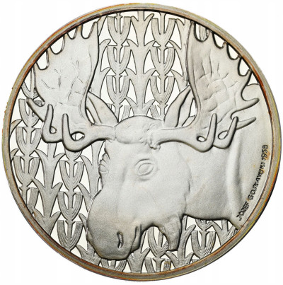 REPLIKA. 2 złote 1958 Łoś – SREBRO