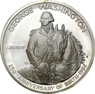 USA. 1/2 dolara 1982 George Washington – SREBRO