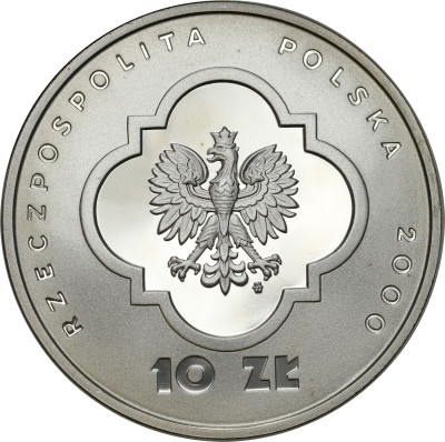 10 złotych 2000 Wielki Jubileusz – SREBRO
