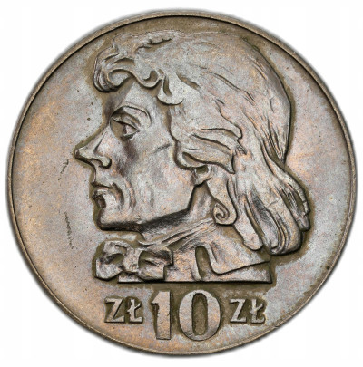 PRL. 10 złotych 1970 Kościuszko – PIĘKNY