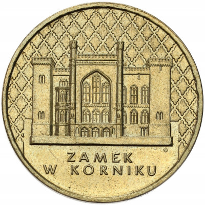 2 złote 1998 Zamek w Kórniku