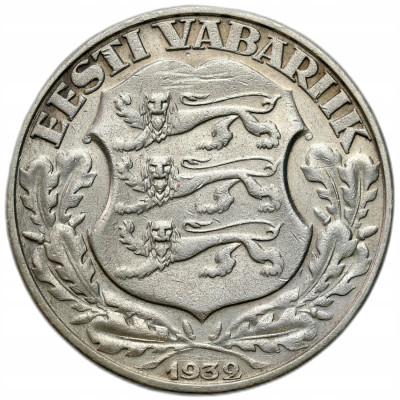 Estonia. 2 korony 1932, Tallin