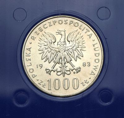 1000 złotych 1983 Papież Jan Paweł II - SREBRO