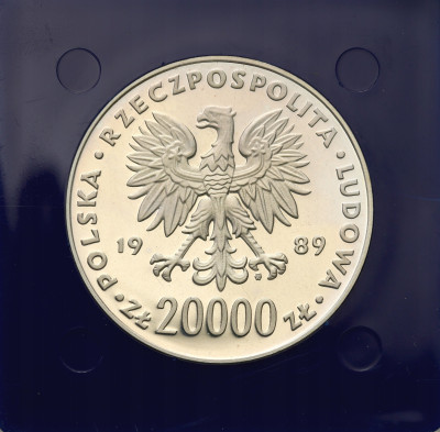 20.000 złotych 1989 Mistrzostwa Świata Włochy - SREBRO