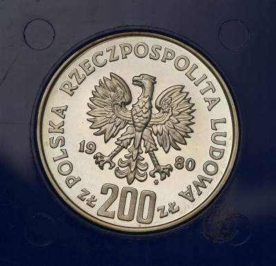 200 złotych 1980 Kazimierz Odnowiciel - SREBRO