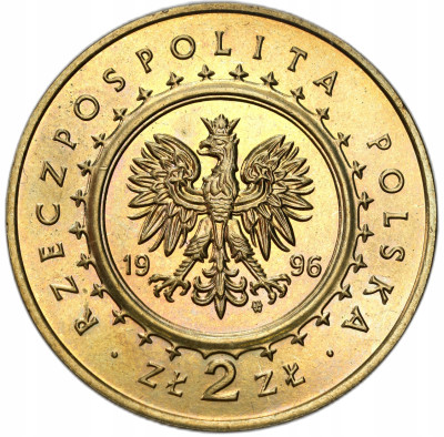 2 złote 1996 Zamek w Lidzbarku Warmińskim – RZADSZE