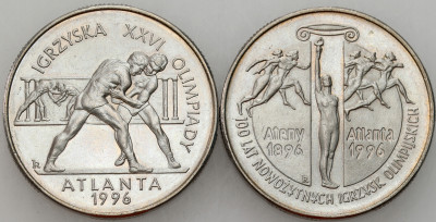 2 złote 1995 Ateny, Atlanta i Siłacze - 2 szt
