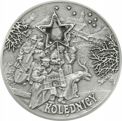20 złotych 2001 Kolędnicy CYRKONIA – SREBRO