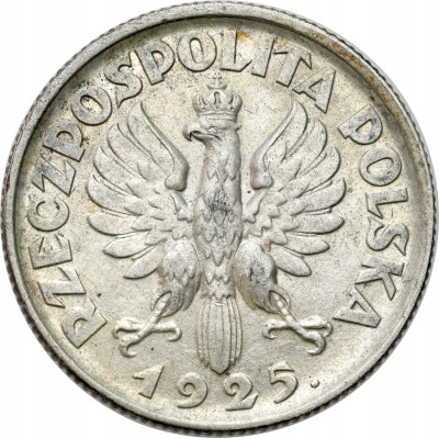 II RP. 1 złoty 1925, Londyn – SREBRO