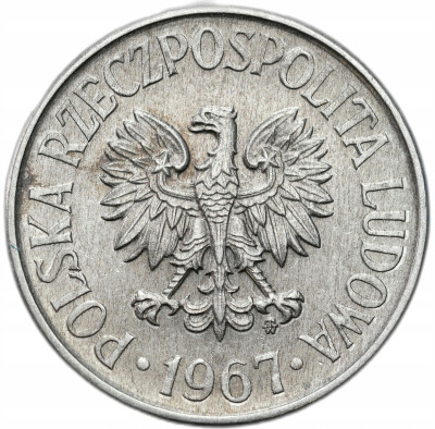 PRL. 50 groszy 1967 - RZADKI ROCZNIK