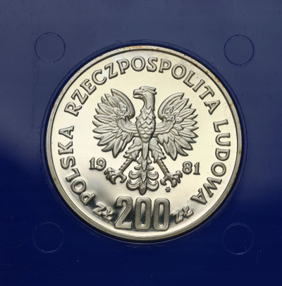 200 złotych 1981 Władysław Herman – SREBRO