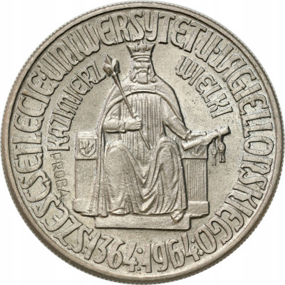PRÓBA CuNi 10 złotych 1964 Kazimierz Wielki