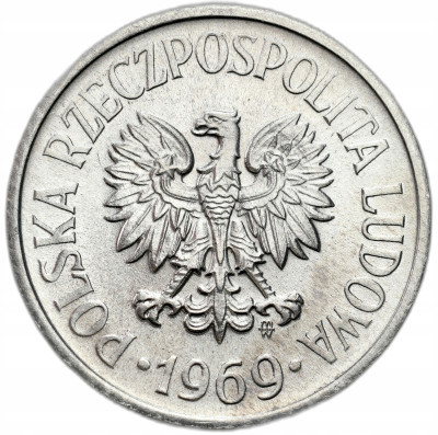PRL. 20 groszy 1969 – MENNICZE