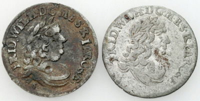 Brandenburgia-Prusy. Fryderyk Wilhelm. Szóstak 1682 HS, Królewiec 2 szt
